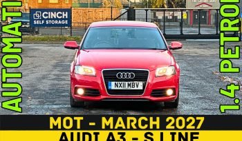 
									AUTOMATIC_1.4 Petrol_2011 Audi A3_S-Line_06m MOT_114k Miles_New Engine_3m Warranty_ full								