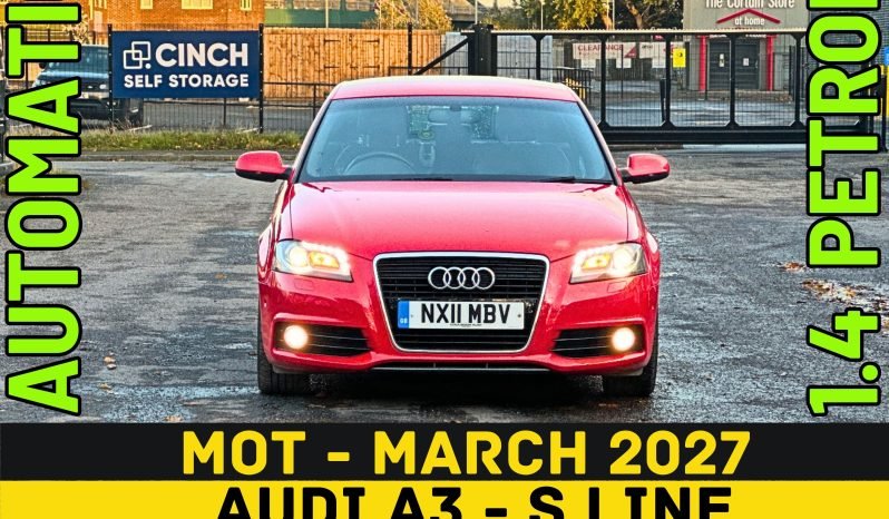 
								AUTOMATIC_1.4 Petrol_2011 Audi A3_S-Line_06m MOT_114k Miles_New Engine_3m Warranty_ full									