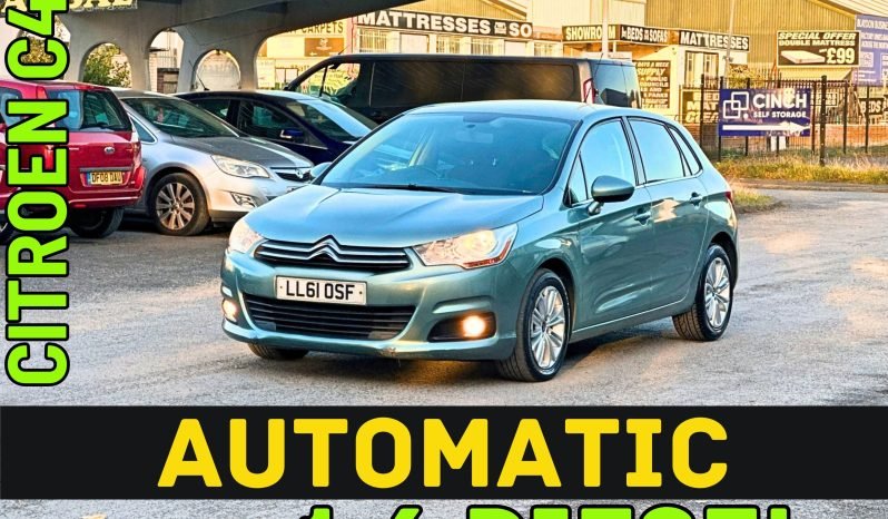 
								AUTOMATIC_1.6 Diesel_2011 Citroen C4_£20 Tax_06m MOT_77k Mile_P-Snsrs_PX 2 Clear PRICE full									