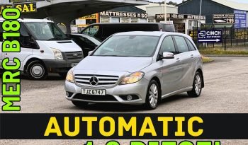 
									AUTOMATIC_1.8 Diesel 2012 Mercedes Benz B180_£35 Tax_11m MOT_110k Miles_New Engine_Bluetooth_Parking Sensors_3 months Warranty* full								