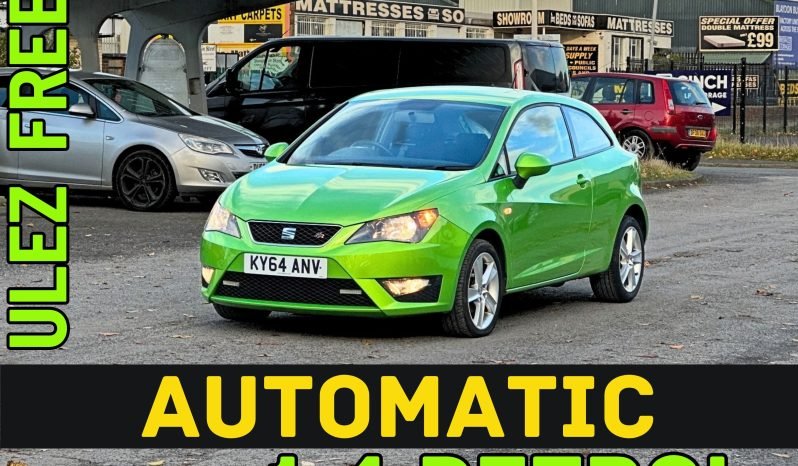 
								AUTOMATIC_1.4 Petrol_2014 Seat Ibiza FR_10m MOT_86k Miles_Nav & Bluetooth_x2 Keys_3 months Warranty* full									