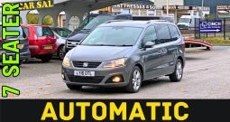 AUTOMATIC_7 Seater_2.0 Diesel_2016 Seat Alhambra_87k Miles_12m MOT_T-Belt DONE_Full Leather_HD Rev Cam_Navigation_P-Snsrs_x2 Keys_3 months Warranty*