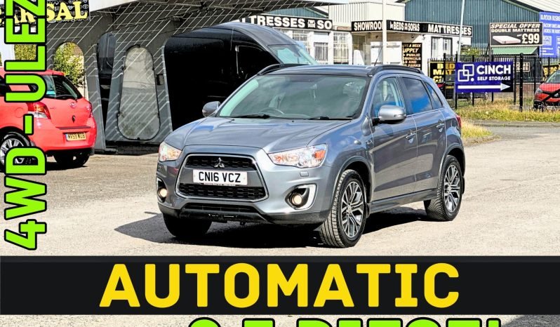 
								AUTOMATIC 4WD_2.2 DIESEL 2016 Mitsubishi ASX_ULEZ Free_12m MOT_126k Miles_Sat-Nav_RevCam_3 months Warranty* full									