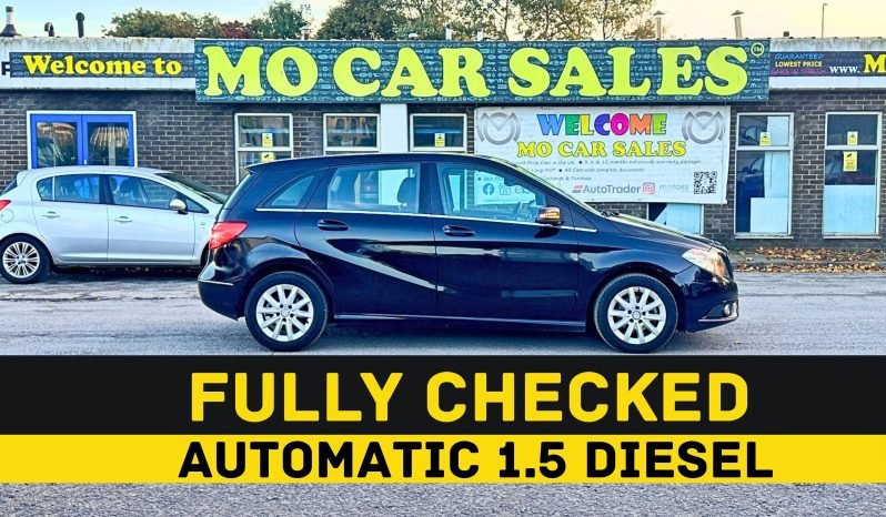 
								AUTOMATIC_1.5 Diesel 2014 Mercedes Benz B180_£20 Tax_10m MOT_110k Miles_Parking Sensors_3 months Warranty* full									