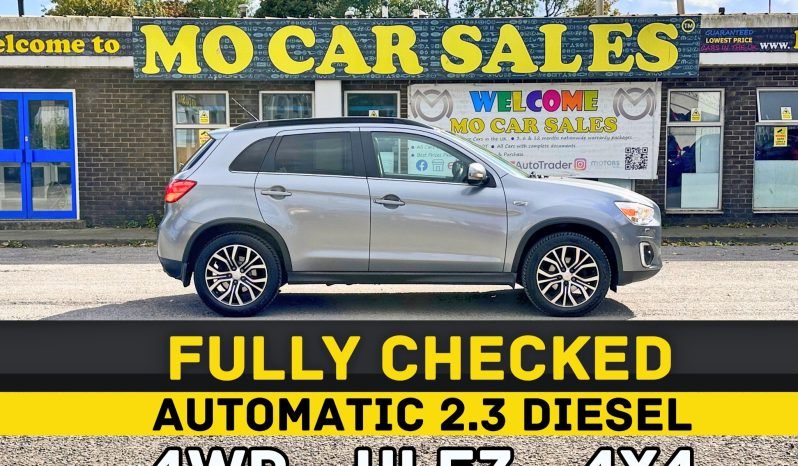 
								AUTOMATIC 4WD_2.2 DIESEL 2016 Mitsubishi ASX_ULEZ Free_12m MOT_126k Miles_Sat-Nav_RevCam_3 months Warranty* full									