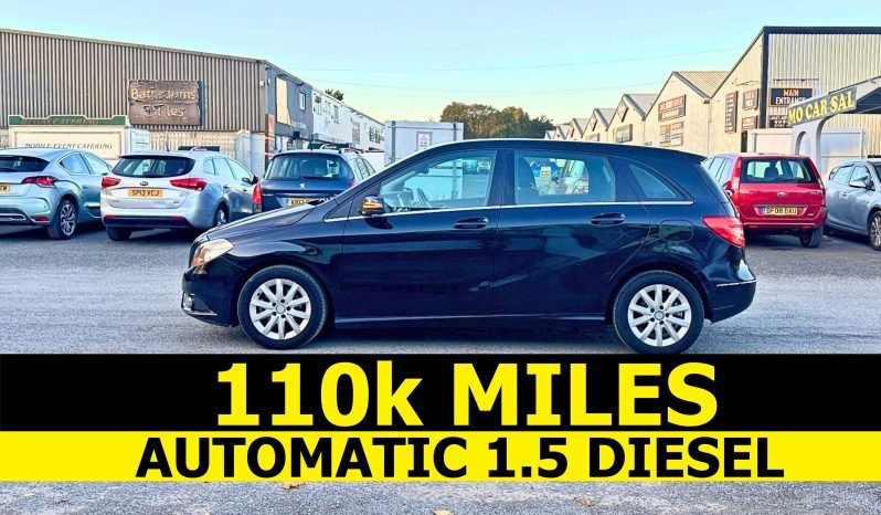 
								AUTOMATIC_1.5 Diesel 2014 Mercedes Benz B180_£20 Tax_10m MOT_110k Miles_Parking Sensors_3 months Warranty* full									