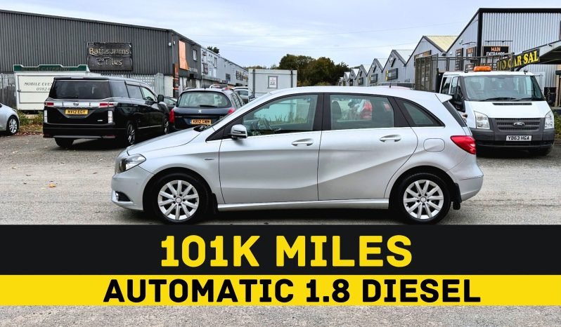 
								AUTOMATIC_1.8 Diesel 2012 Mercedes Benz B180_£35 Tax_11m MOT_110k Miles_New Engine_Bluetooth_Parking Sensors_3 months Warranty* full									