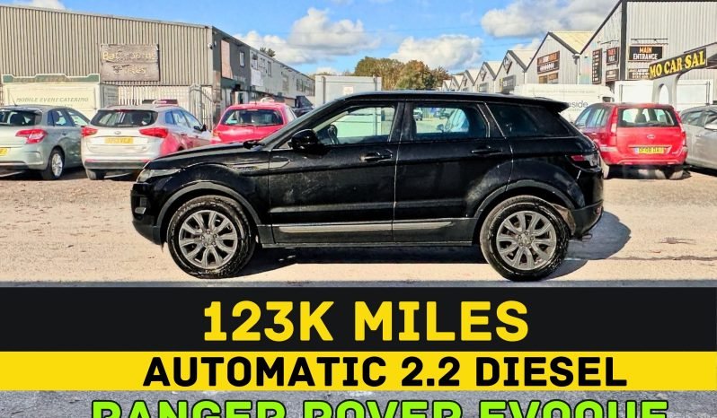 
								AUTOMATIC_2.2 Diesel 2015 Rang Rover Evoque_12m MOT_123k Miles_T-Belt DONE_Sat-Nav_Bluetooth_Full Leather_x2 Keys_3 months Warranty* full									