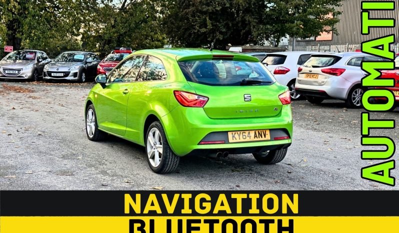 
								AUTOMATIC_1.4 Petrol_2014 Seat Ibiza FR_10m MOT_86k Miles_Nav & Bluetooth_x2 Keys_3 months Warranty* full									