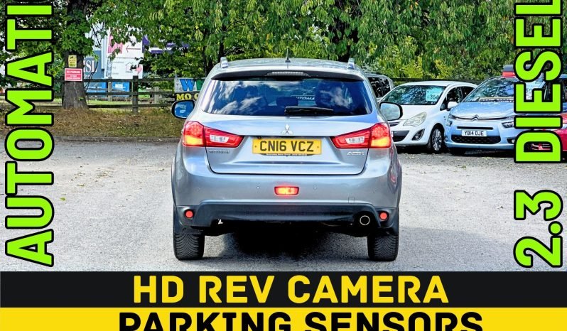 
								AUTOMATIC 4WD_2.2 DIESEL 2016 Mitsubishi ASX_ULEZ Free_12m MOT_126k Miles_Sat-Nav_RevCam_3 months Warranty* full									