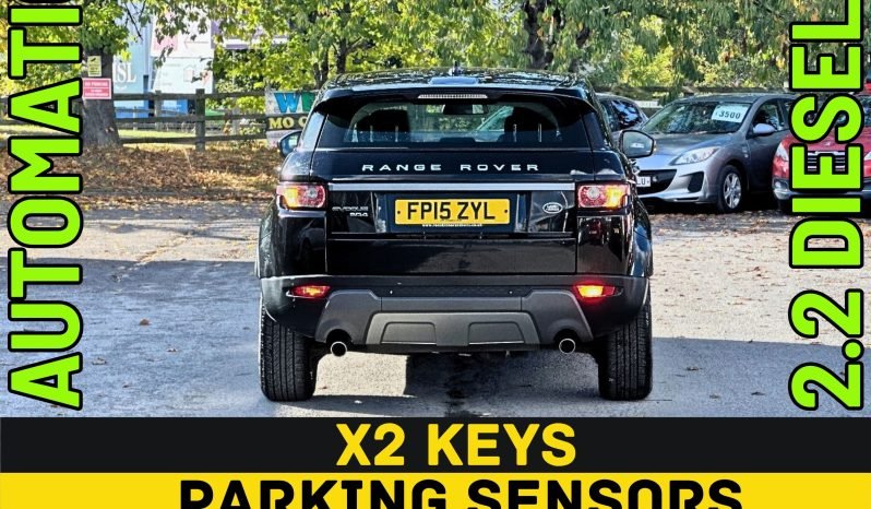 
								AUTOMATIC_2.2 Diesel 2015 Rang Rover Evoque_12m MOT_123k Miles_T-Belt DONE_Sat-Nav_Bluetooth_Full Leather_x2 Keys_3 months Warranty* full									