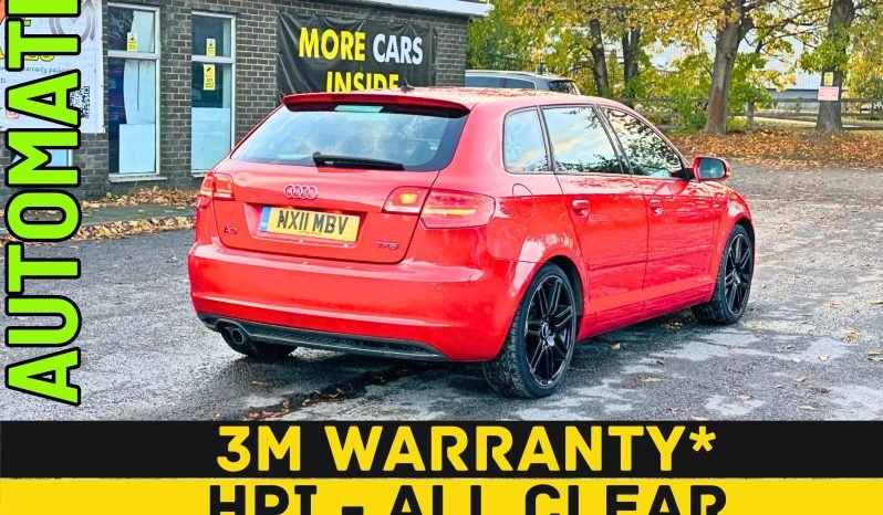 
								AUTOMATIC_1.4 Petrol_2011 Audi A3_S-Line_06m MOT_114k Miles_New Engine_3m Warranty_ full									