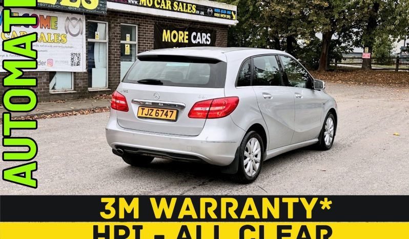 
								AUTOMATIC_1.8 Diesel 2012 Mercedes Benz B180_£35 Tax_11m MOT_110k Miles_New Engine_Bluetooth_Parking Sensors_3 months Warranty* full									